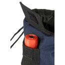 Hundeleckerli-Tasche 2in1 - Blau/Schwarz