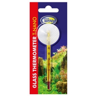 Aqua Nova Thermometer aus Glas kurz - Nano